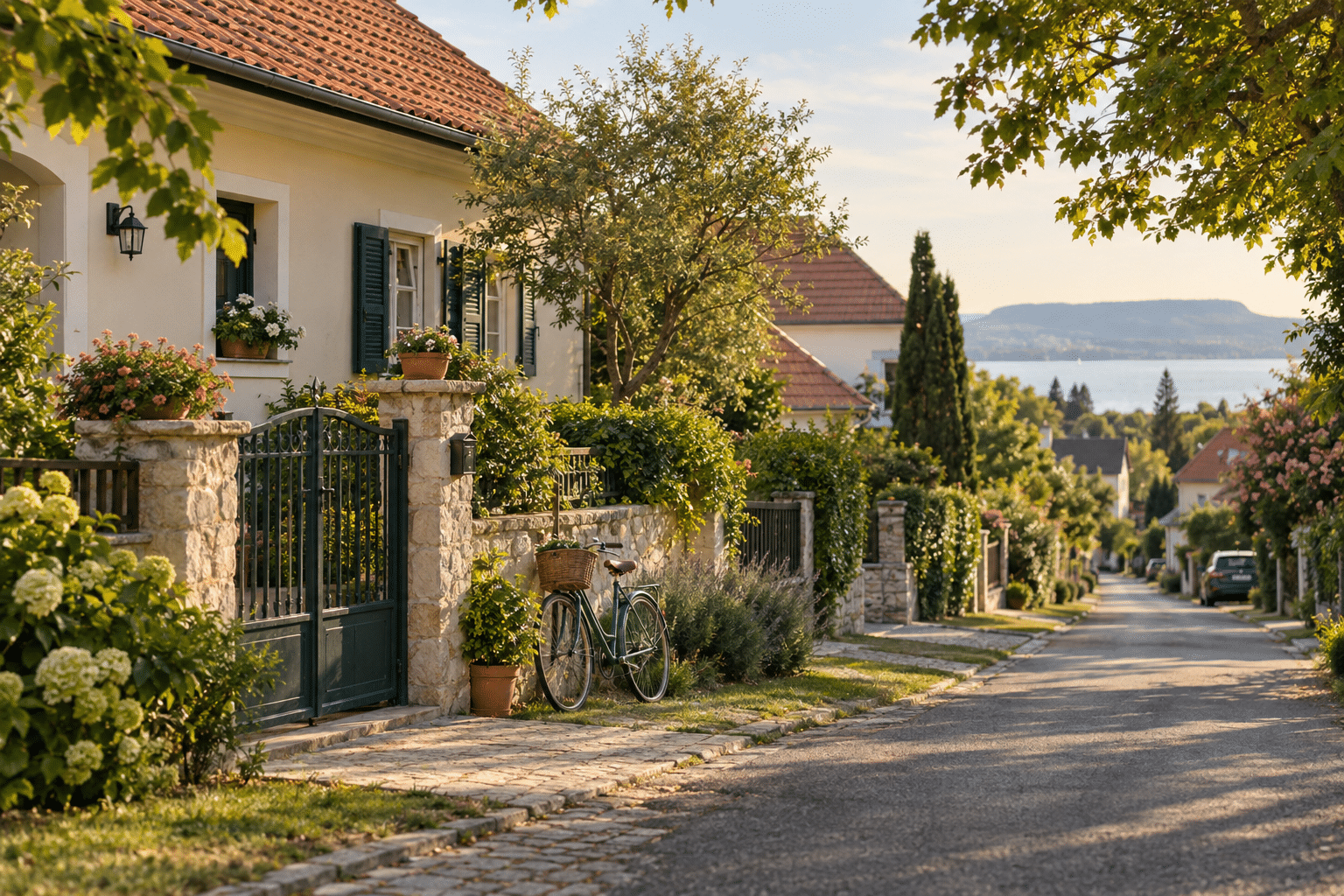 Ruhiges ungarisches Wohnumfeld nahe dem Balaton